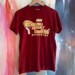 🔥VINTAGE🔥1986 YMCA Hanes Made In USA SINGLE STITCH T-shirt.